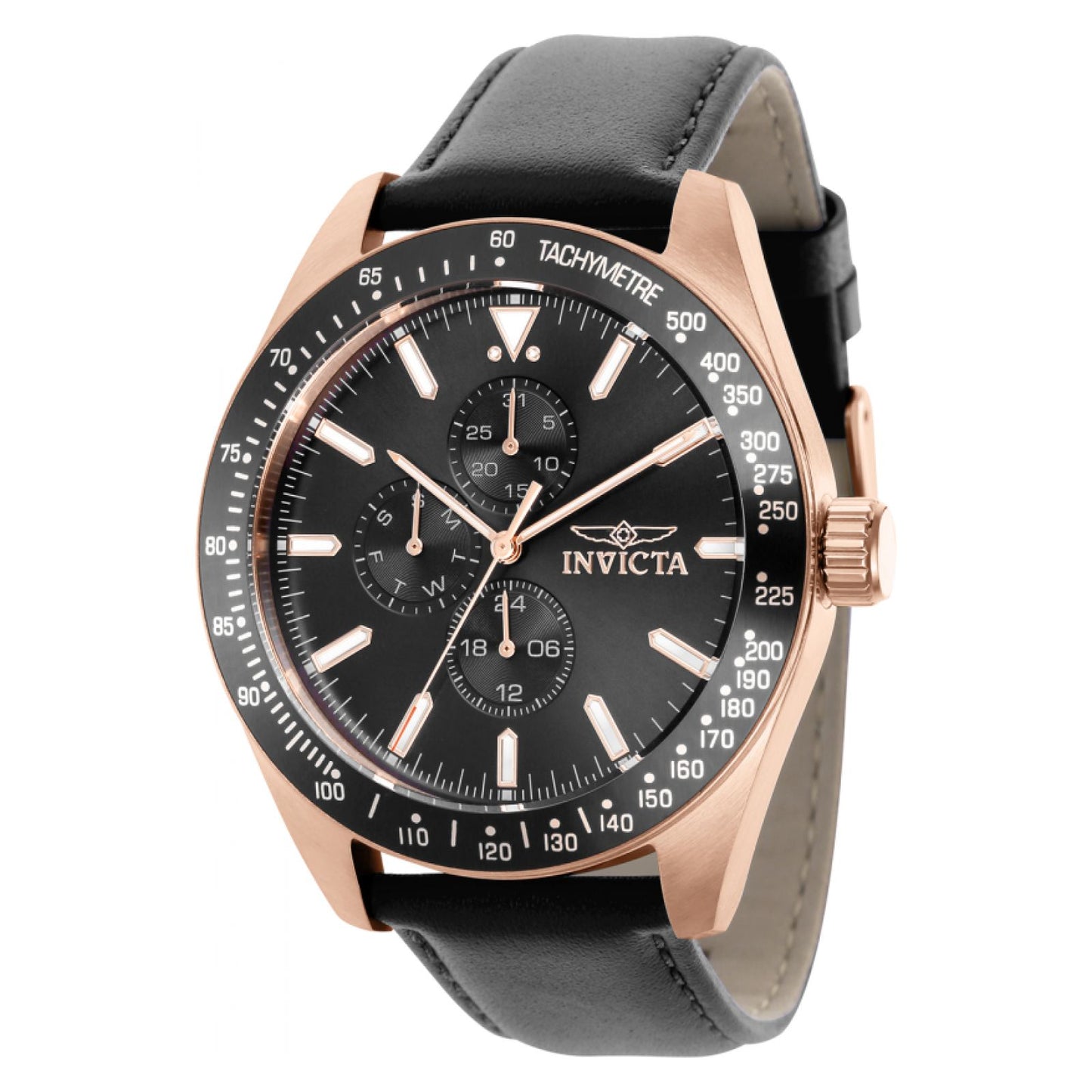 RELOJ CLÁSICO PARA HOMBRE INVICTA AVIATOR 38981 - NEGRO