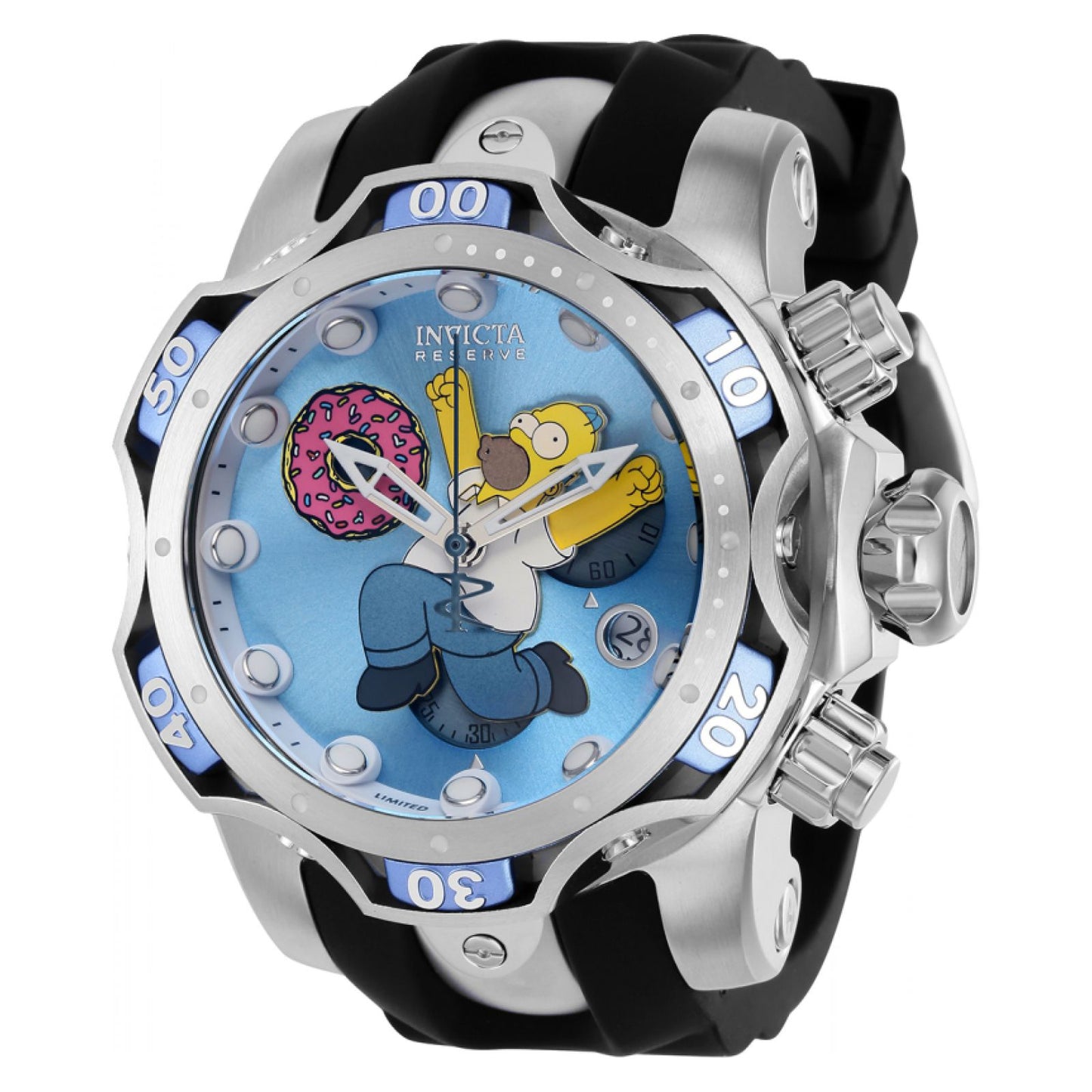 RELOJ DEPORTIVO PARA HOMBRE INVICTA SIMPSONS 39021 - NEGRO