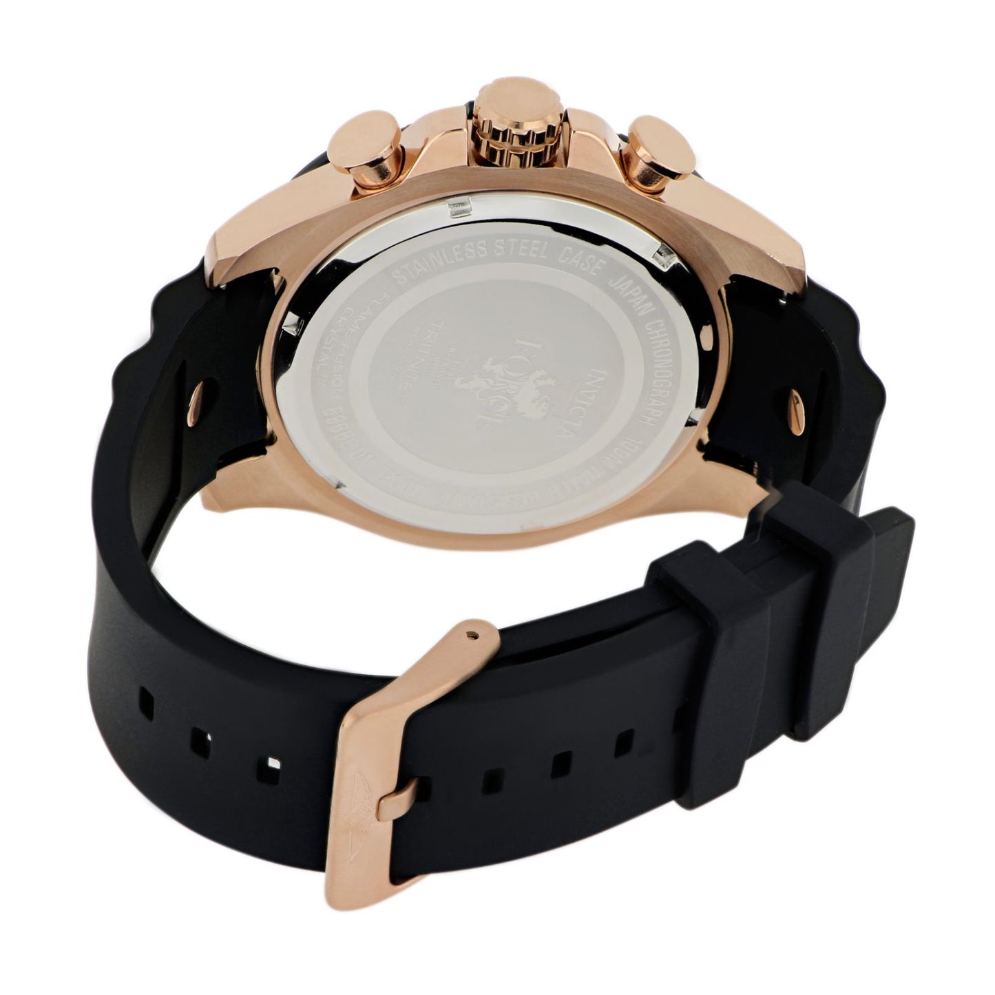 RELOJ DEPORTIVO PARA HOMBRE INVICTA I-FORCE 39989 - NEGRO, ORO ROSA