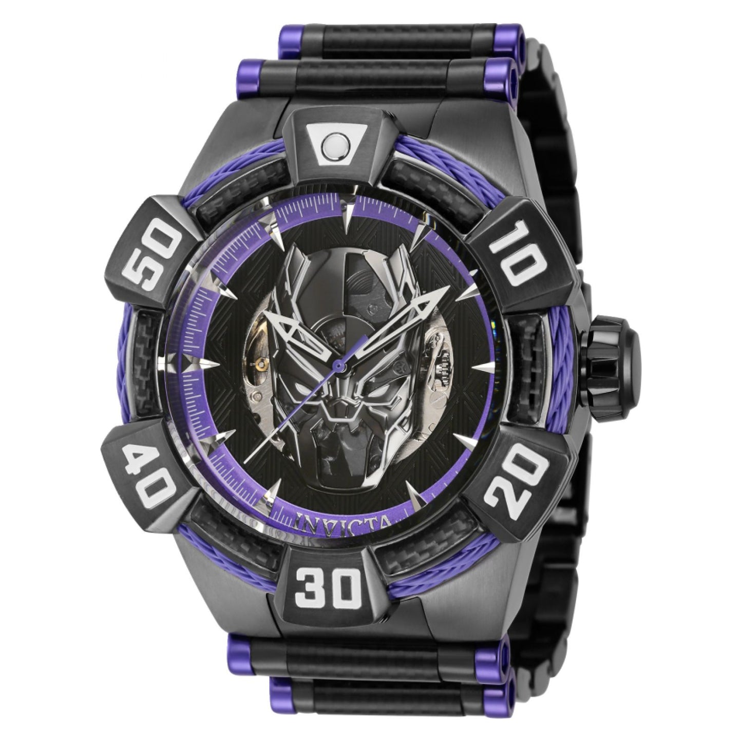 RELOJ  PARA HOMBRE INVICTA MARVEL 40986 - BRONCE DE CAÑÓN, NEGRO