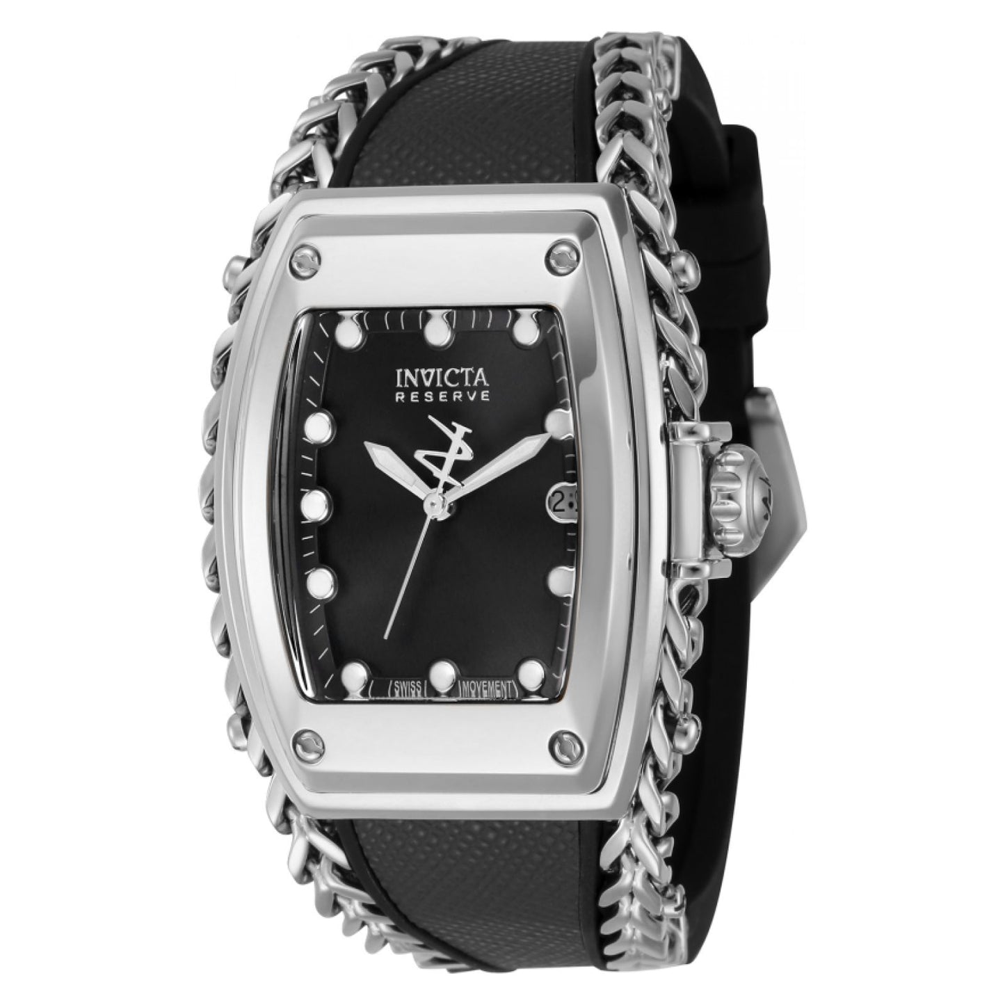 RELOJ CLÁSICO PARA MUJER INVICTA GLADIATOR 41029 - NEGRO, ACERO