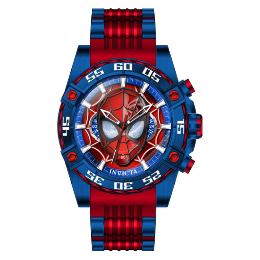 RELOJ  PARA HOMBRE INVICTA MARVEL 41252 - ROJO AZUL