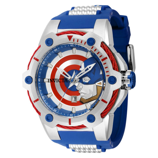 RELOJ  PARA HOMBRE INVICTA MARVEL 43832 - ACERO AZUL