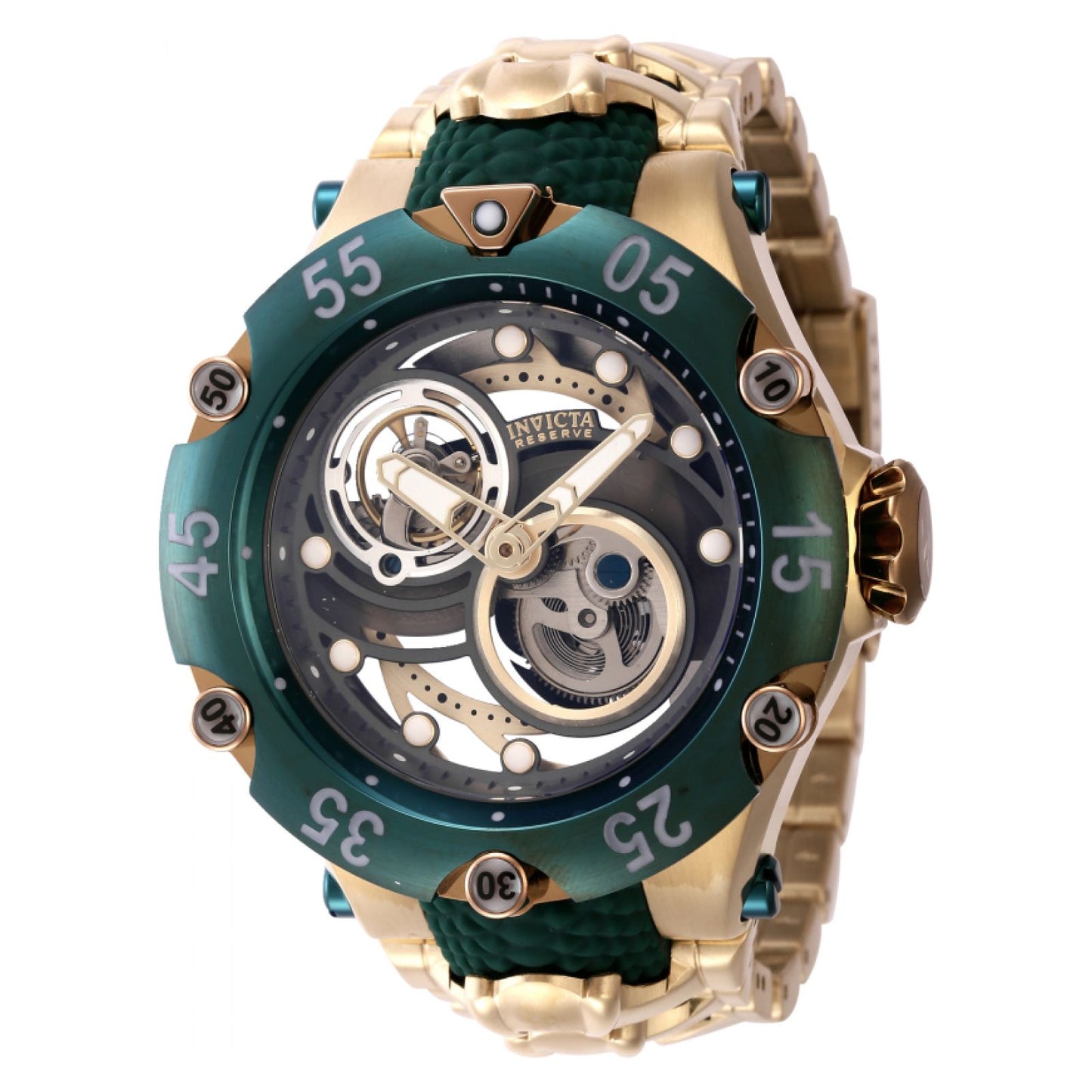 RELOJ DEPORTIVO PARA HOMBRE INVICTA RESERVE 43931 - ORO VERDE