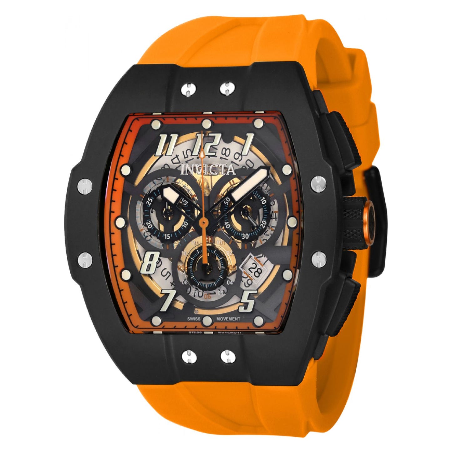 RELOJ DEPORTIVO PARA HOMBRE INVICTA JM CORREA 44415 - NARANJA