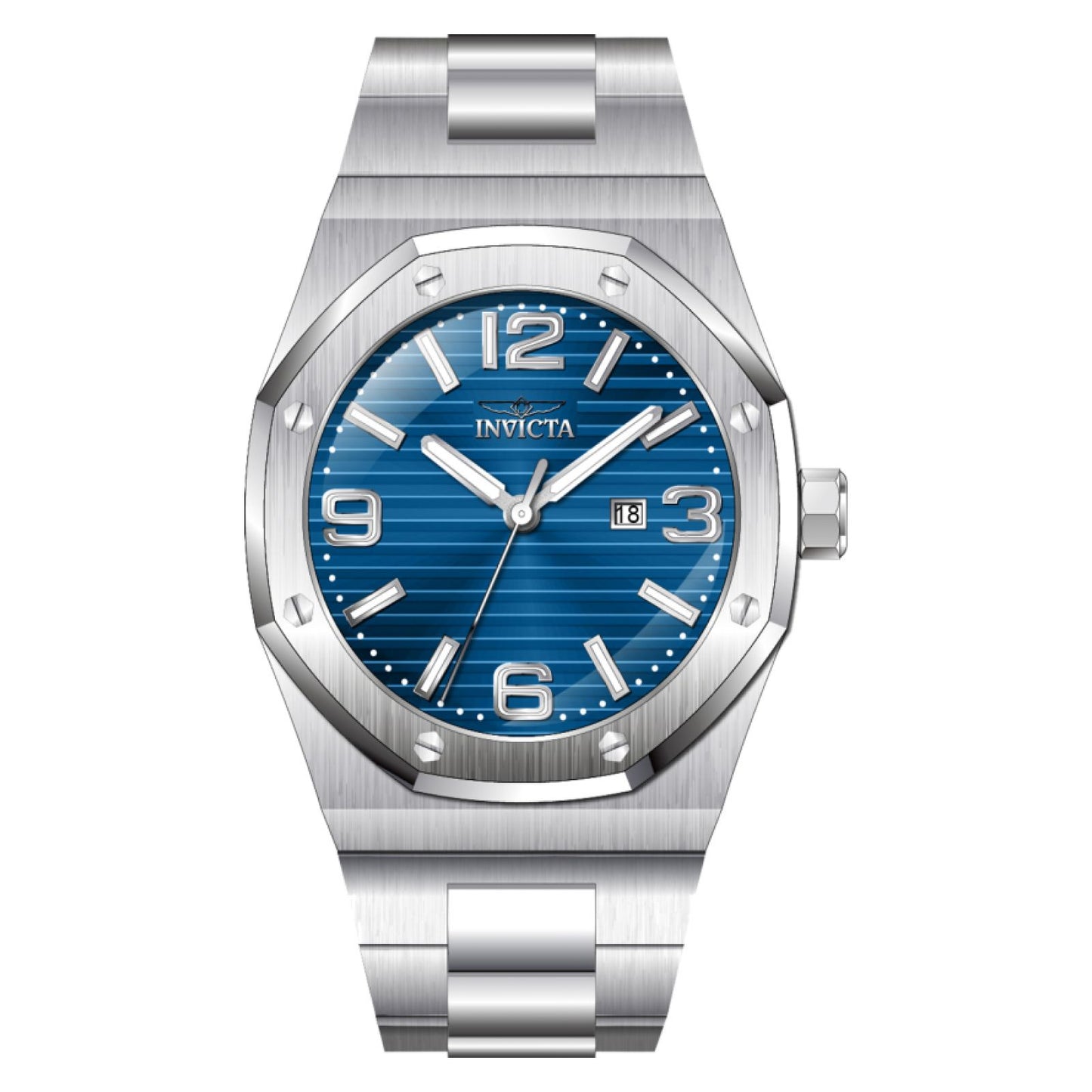 RELOJ PARA HOMBRE INVICTA HURACAN 45778 - PLATEADO