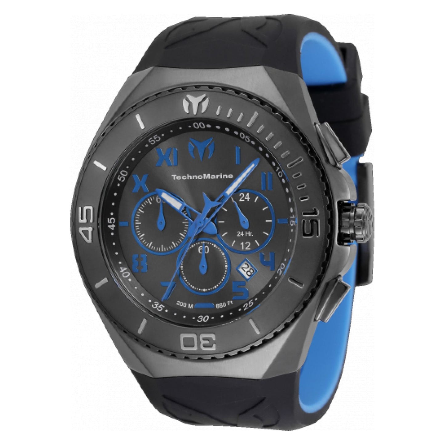 RELOJ DEPORTIVO PARA HOMBRE TECHNOMARINE MANTA TM-220019 - AZUL NEGRO