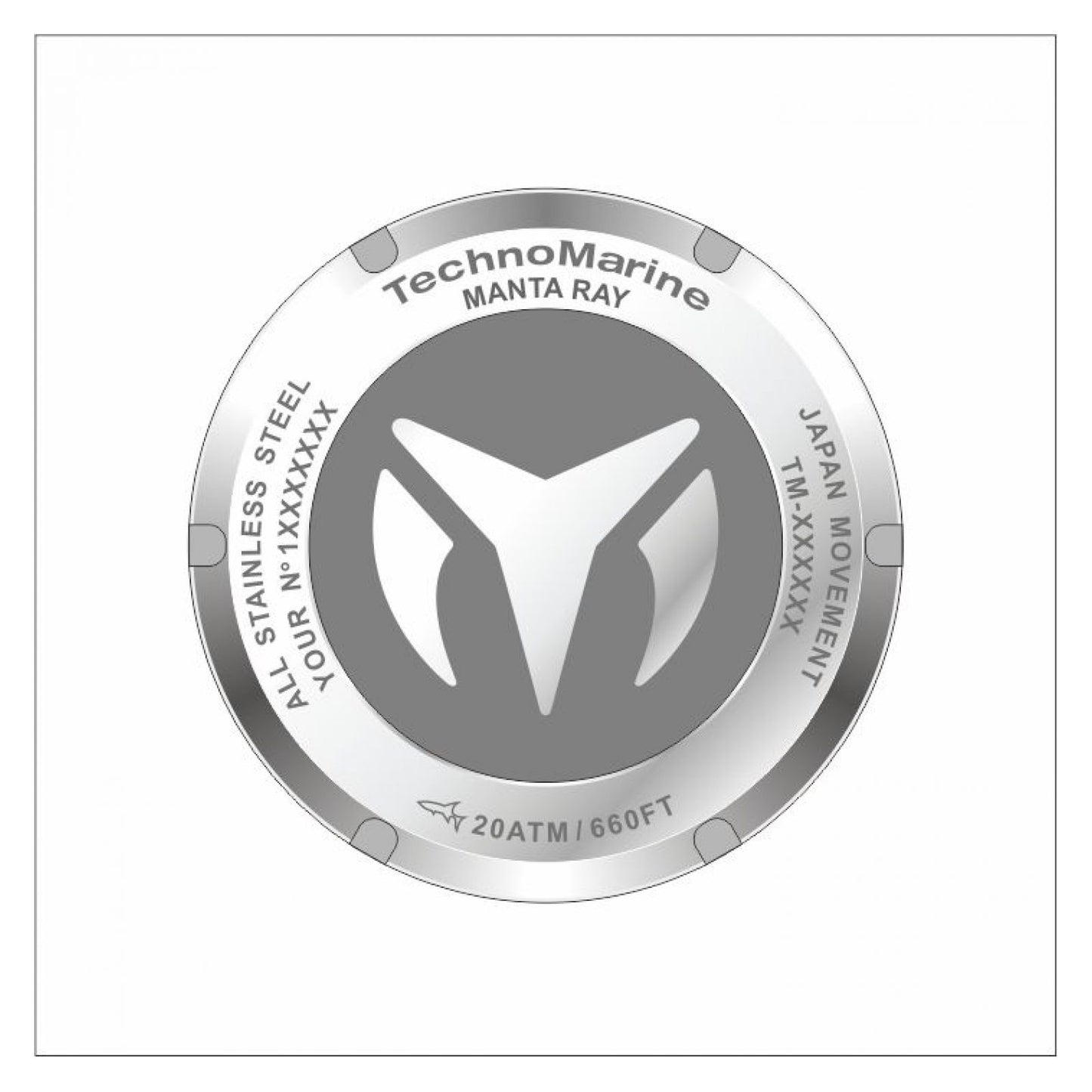 RELOJ PARA HOMBRE TECHNOMARINE MANTA TM-220132 - ORO