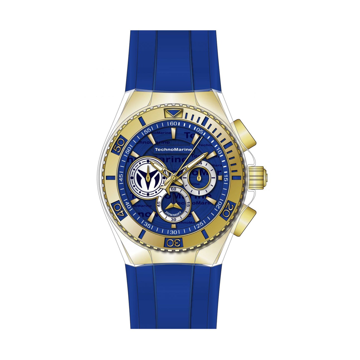 RELOJ DEPORTIVO PARA HOMBRE TECHNOMARINE CRUISE TM-118125 - AZUL