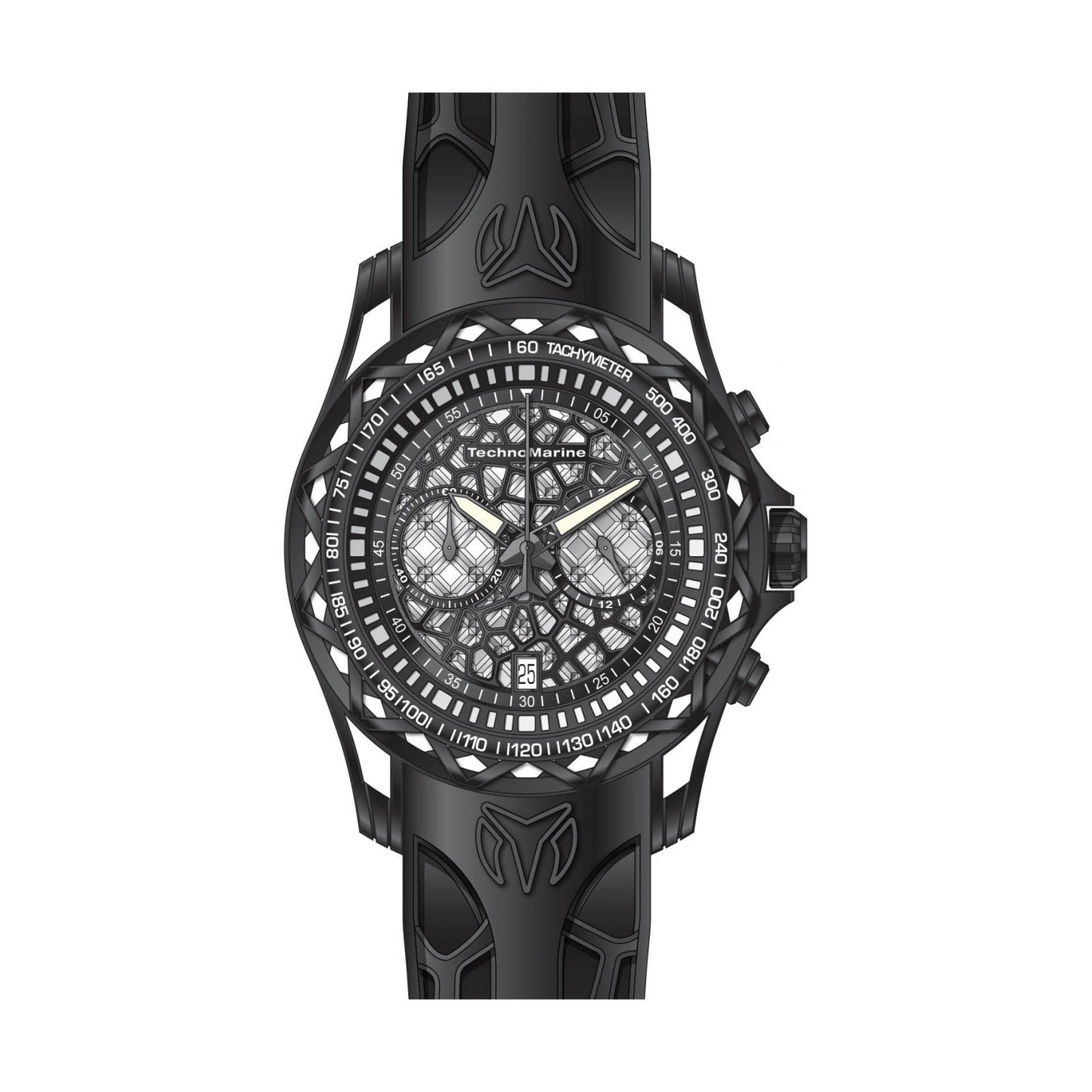 RELOJ DEPORTIVO PARA HOMBRE TECHNOMARINE TECHNOCELL TM-318004 - NEGRO