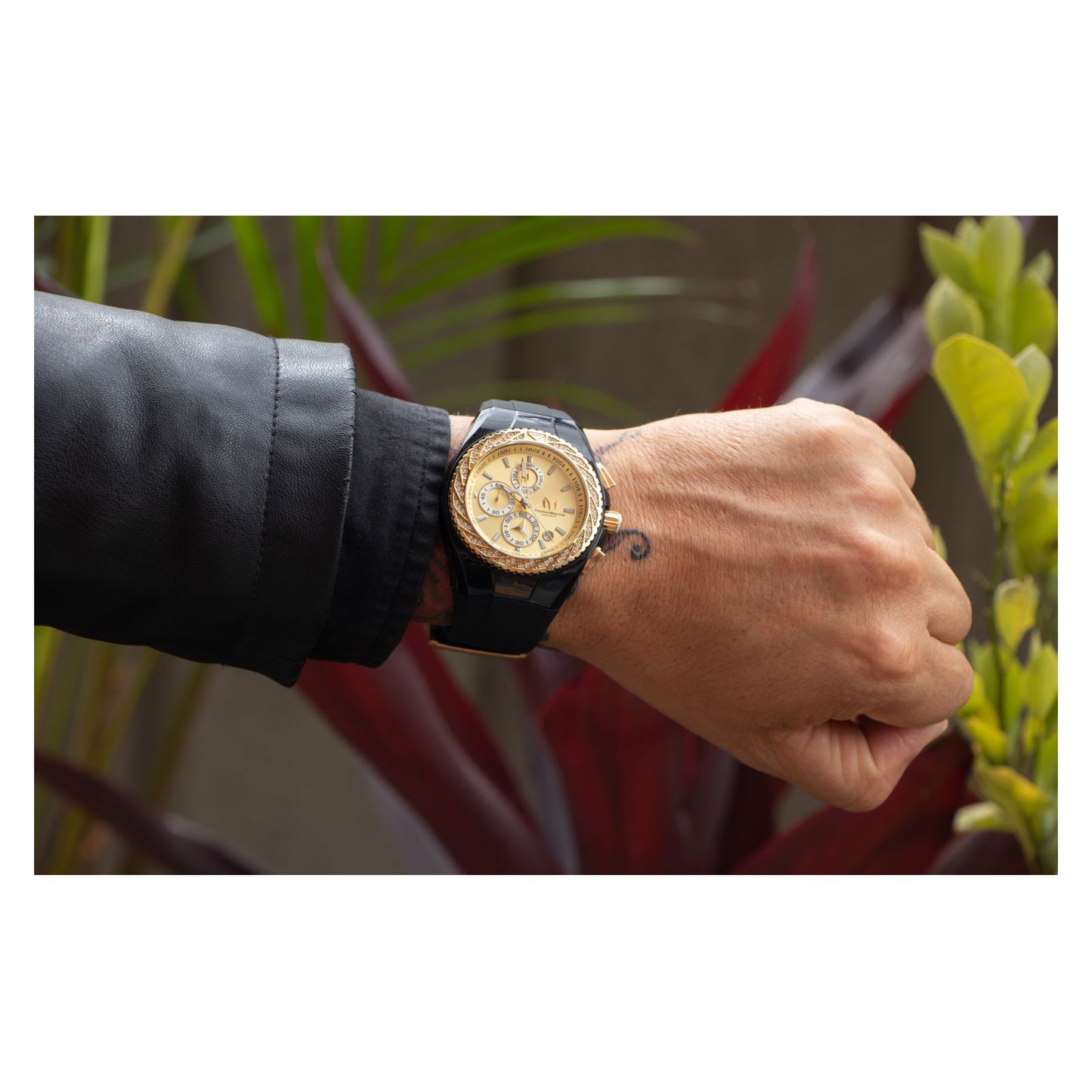 RELOJ DEPORTIVO PARA HOMBRE TECHNOMARINE CRUISE TM-117045 - BLANCO NEGRO