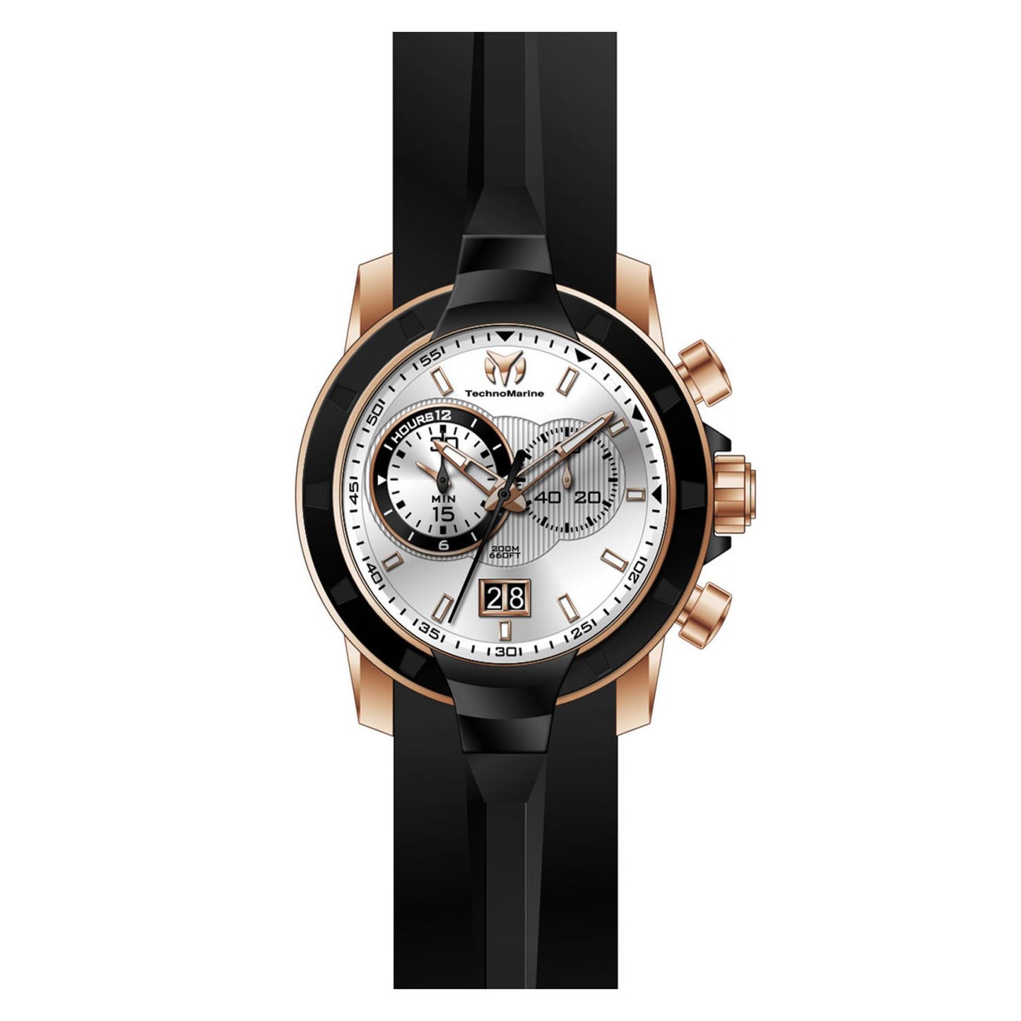 RELOJ DEPORTIVO PARA HOMBRE TECHNOMARINE UF6 TM-615011 - NEGRO