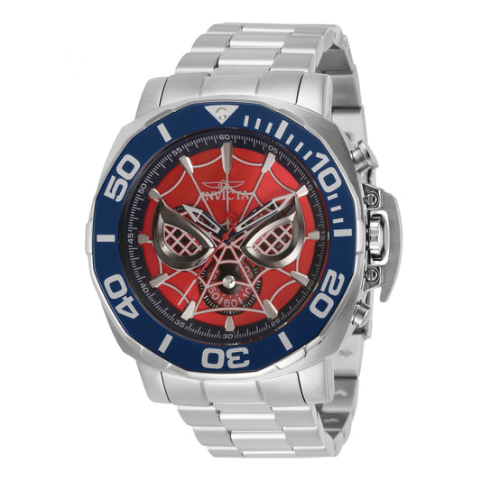 RELOJ HOMBRE ARAÑA PARA HOMBRE INVICTA MARVEL 35096 - PLATEADO
