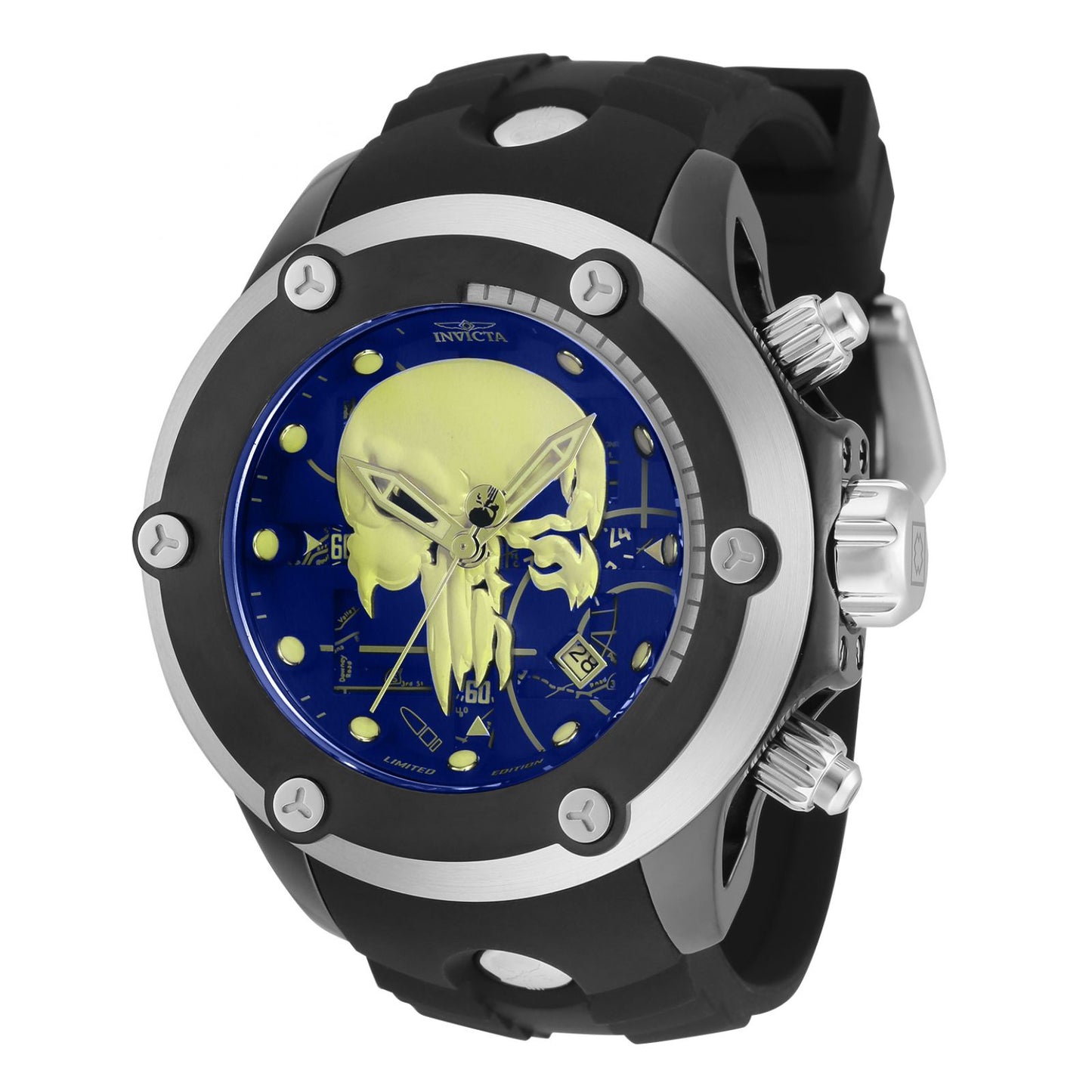 RELOJ CASTIGADOR PARA HOMBRE INVICTA MARVEL 36340 - NEGRO