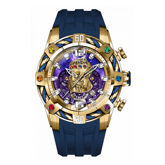 RELOJ THANOS PARA HOMBRE INVICTA MARVEL 37391 - AZUL