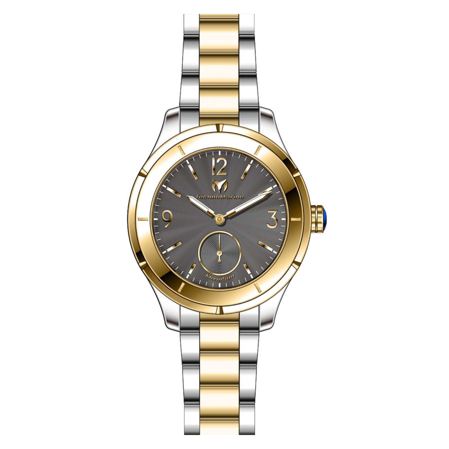 RELOJ PARA HOMBRE TECHNOMARINE MOONSUN TM-818004 - ORO, ACERO