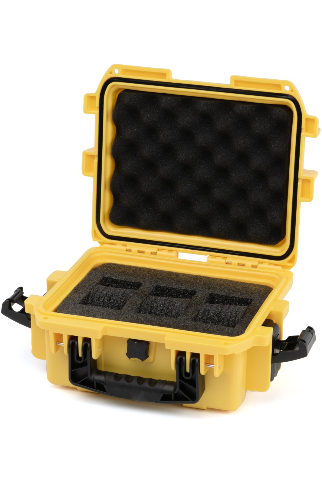 CAJA DE IMPACTO INVICTA PARA 3 RELOJES - AMARILLA