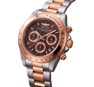 Reloj Invicta Speedway Mozha 17029 para Hombre – Cronógrafo en Acero Inoxidable Tono Marrón y Maquinaria Cuarzo Japonesa