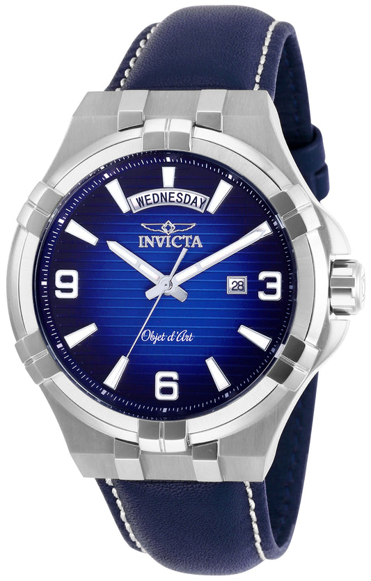 RELOJ CLÁSICO PARA HOMBRE INVICTA OBJET D ART 30182 - AZUL