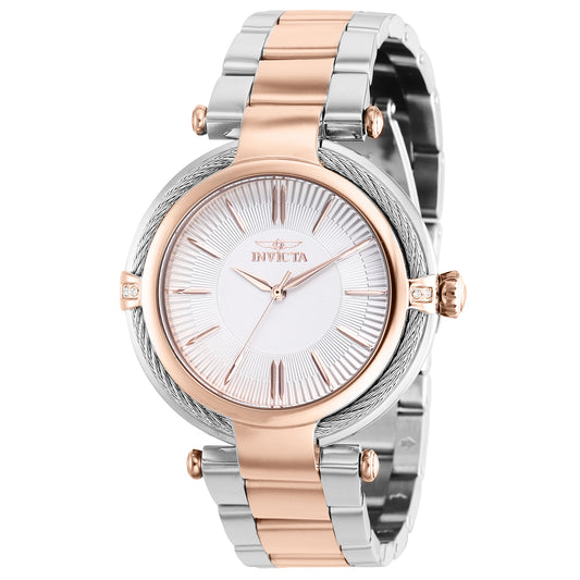 RELOJ  PARA MUJER INVICTA BOLT 37693 - ORO ROSA, ACERO