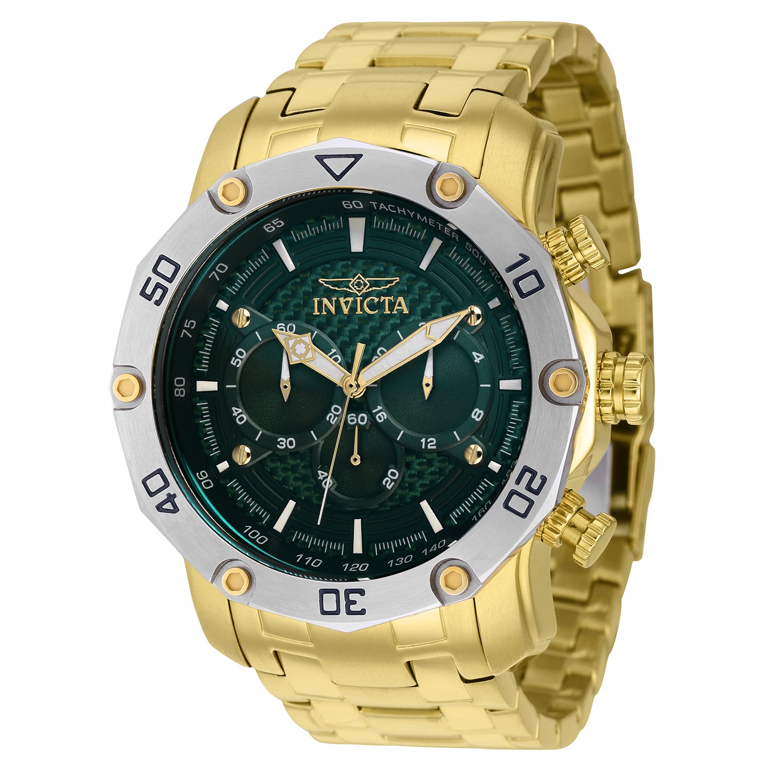 Green face invicta watches best sale