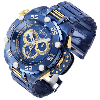 RELOJ  PARA HOMBRE INVICTA FLYING FOX 39555 - AZUL OSCURO, DORADO