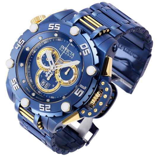 RELOJ  PARA HOMBRE INVICTA FLYING FOX 39555 - AZUL OSCURO, DORADO