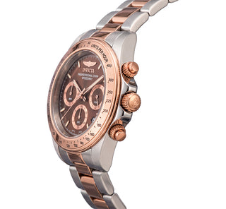 Reloj Invicta Speedway Mozha 17029 para Hombre – Cronógrafo en Acero Inoxidable Tono Marrón y Maquinaria Cuarzo Japonesa