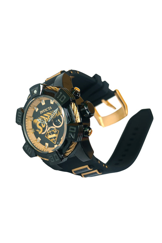 RELOJ SUPERMAN PARA HOMBRE INVICTA DC COMICS 41148 - NEGRO