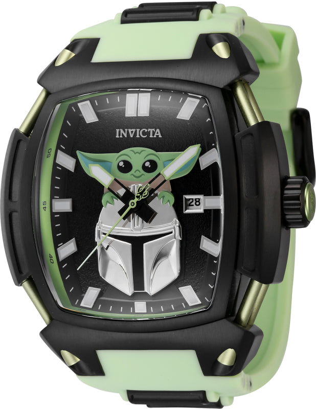 RELOJ  PARA HOMBRE INVICTA STAR WARS 43010 - VERDE CLARO, NEGRO