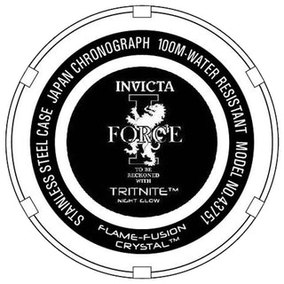 RELOJ DEPORTIVO PARA HOMBRE INVICTA I-FORCE 43751 - NEGRO, ACERO