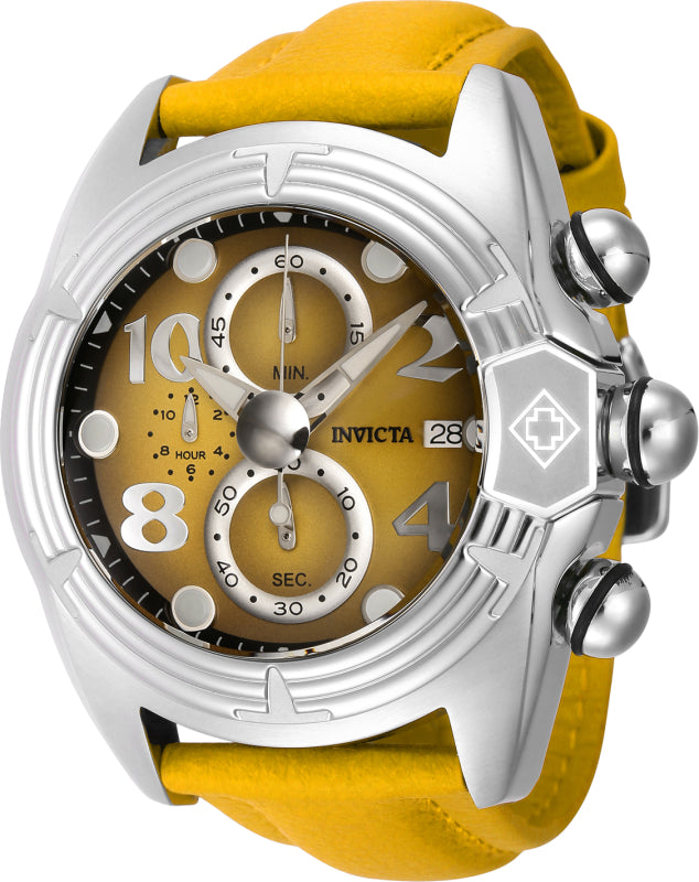 RELOJ  PARA HOMBRE INVICTA LUPAH 43876 - AMARILLO