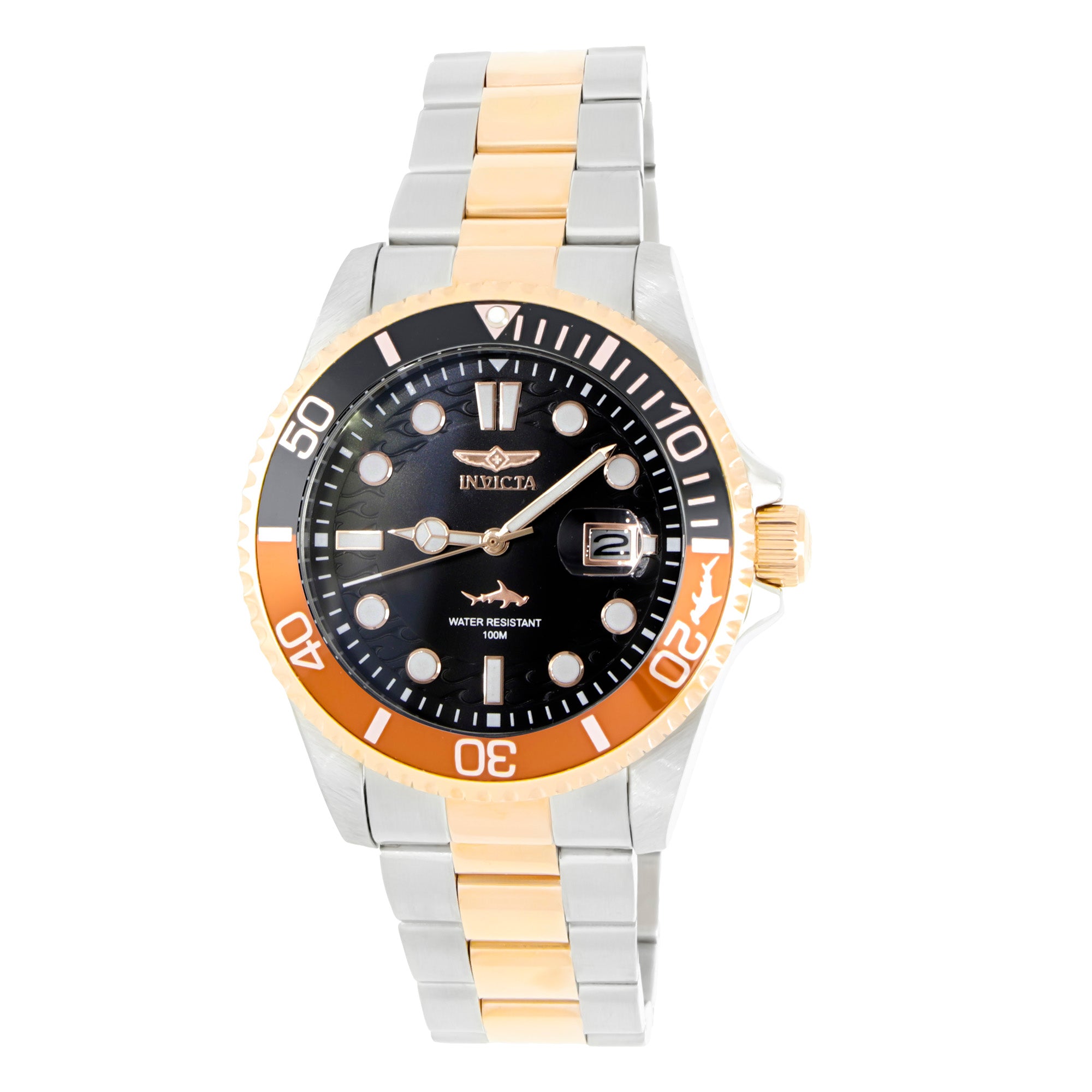 RELOJ  PARA HOMBRE PRO DIVER 44717 - ORO ROSA, ACERO