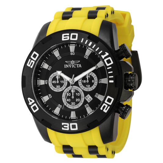 RELOJ DEPORTIVO PARA HOMBRE INVICTA PRO DIVER 44548 - AMARILLO, NEGRO