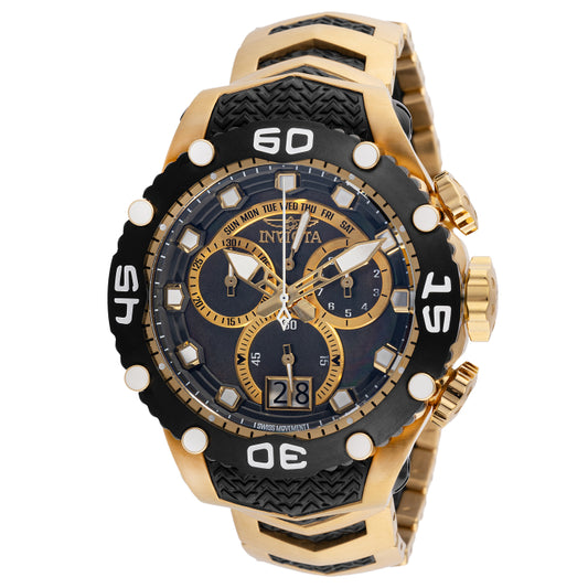 RELOJ  PARA HOMBRE INVICTA SUBAQUA 47292 - NEGRO, DORADO