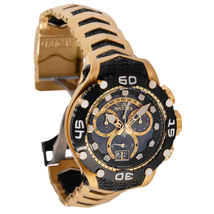 RELOJ  PARA HOMBRE INVICTA SUBAQUA 47292 - NEGRO, DORADO
