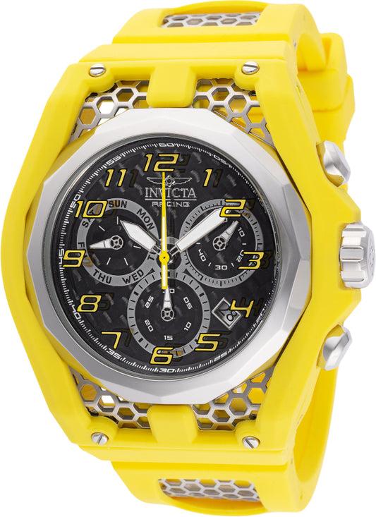 RELOJ DEPORTIVO PARA HOMBRE INVICTA INVICTA RACING 47206 - AMARILLO, ACERO