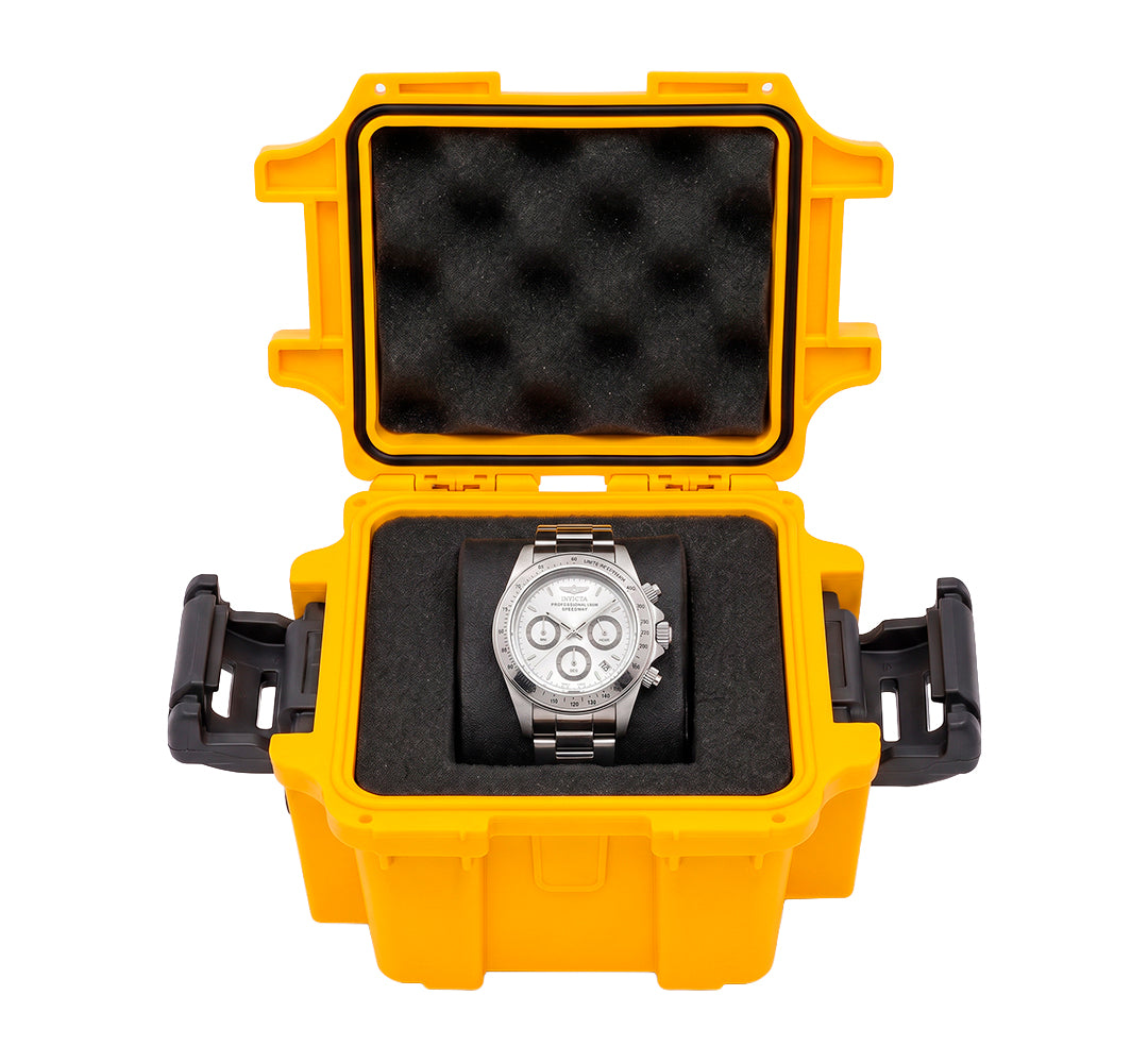 Reloj Invicta Speedway Apex 14381 para Hombre – Cronógrafo en Acero Inoxidable con Dial Plata y Maquinaria Cuarzo (200m)