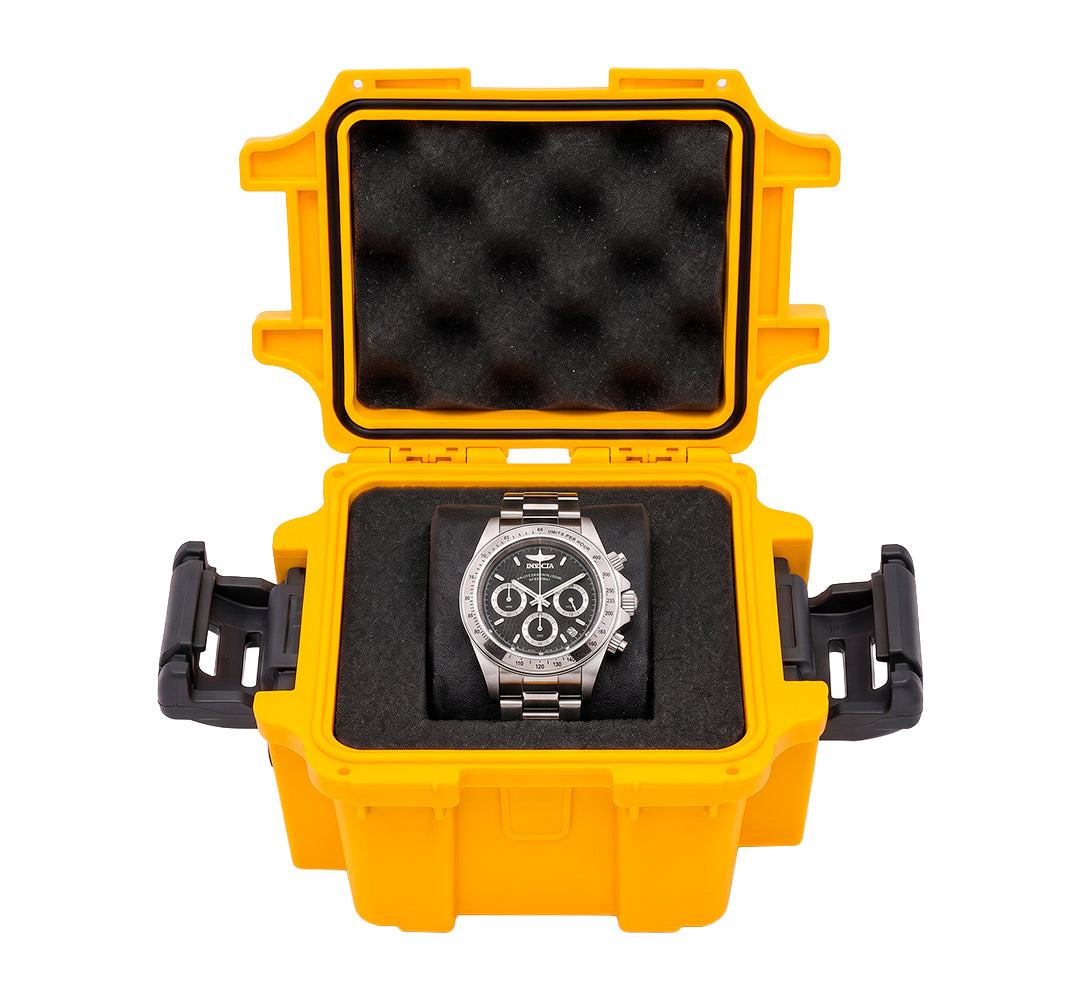 Reloj Invicta Speedway Mozha 9223 para Hombre – Cronógrafo en Acero Inoxidable Plateado con Dial Negro y Maquinaria Cuarzo (200m)