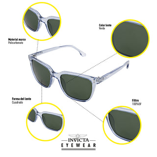Lentes Invicta I 31944-WIL-01-G07 Unisex