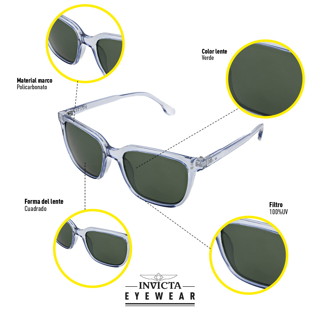 Lentes Invicta I 31944-WIL-01-G07 Unisex