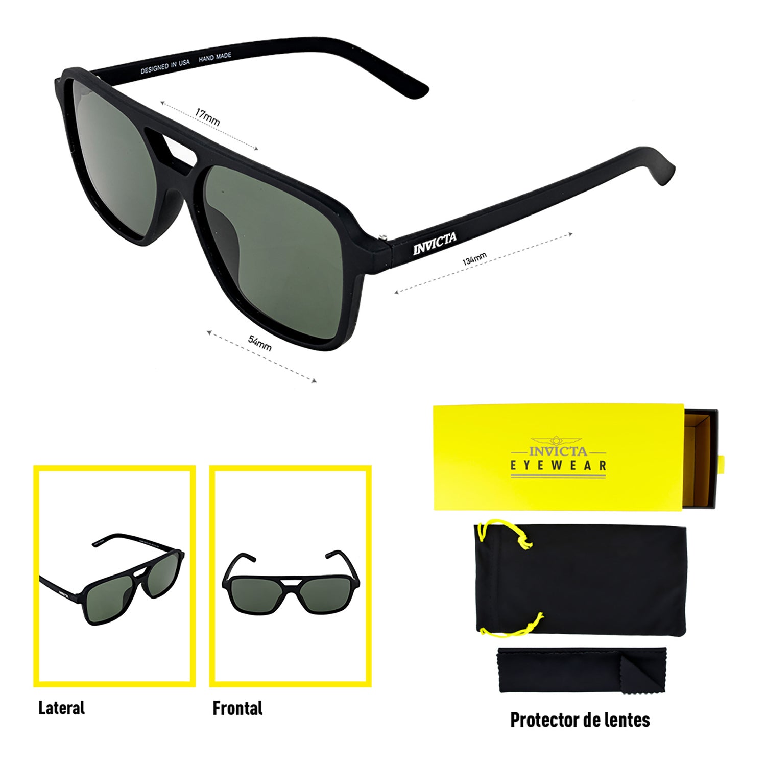 Lentes Invicta I39272-AVI-01-P03 Unisex