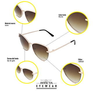 Lentes Invicta I 40005-PRO-09-P03 Unisex
