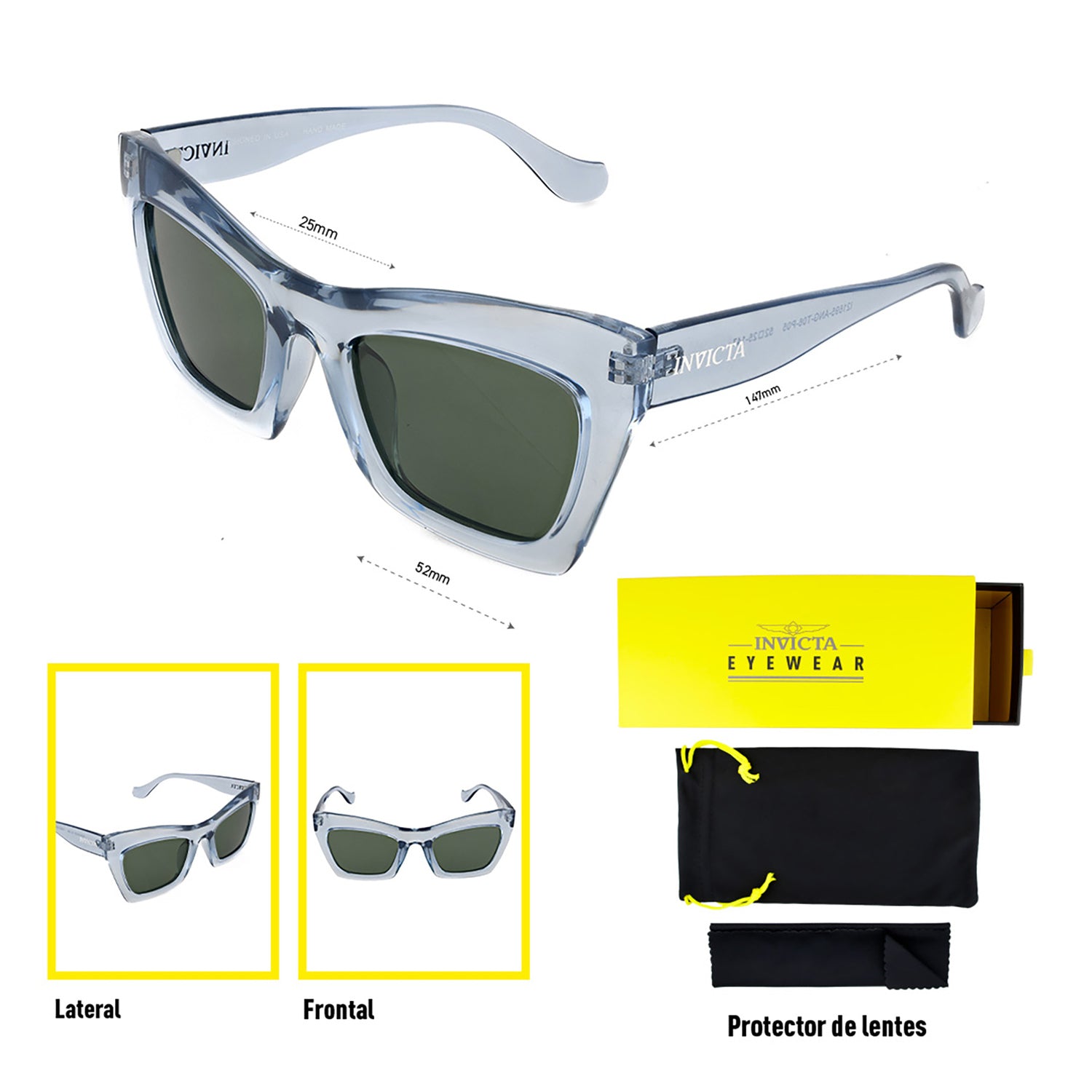 Lentes Invicta I39272-AVI-70-P06 Unisex