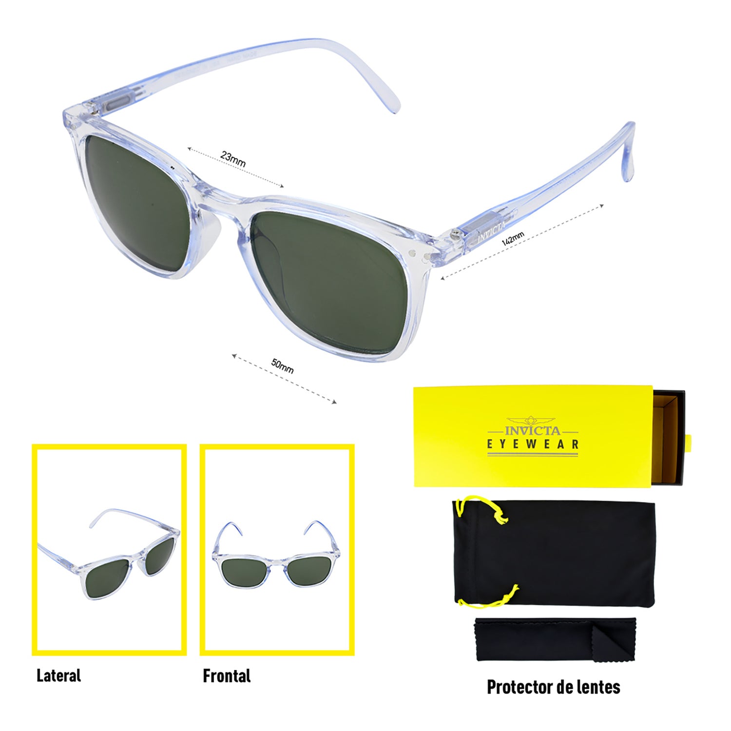 Lentes Invicta I22970-AVI-03-P03 Unisex