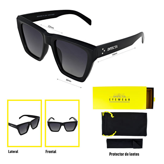Lentes Invicta I 30462-OBJ-40-G15 Unisex