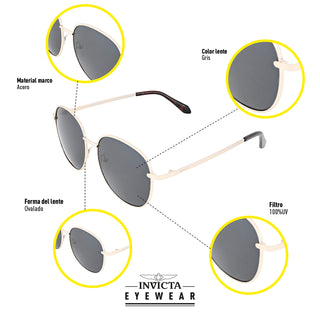 Lentes Invicta I 31944-WIL-40-P03 Unisex