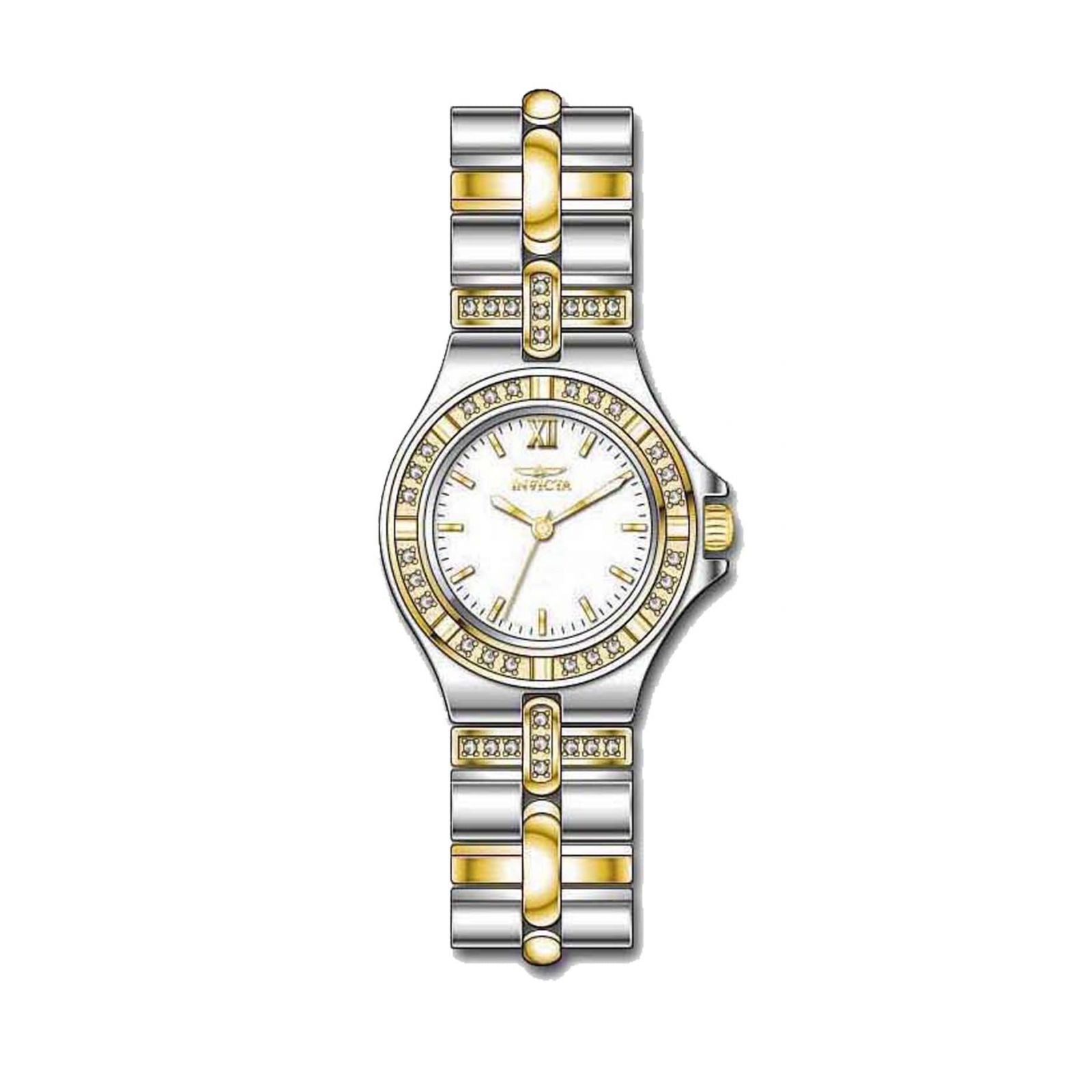 RELOJ  PARA MUJER INVICTA WILDFLOWER 0133 - DORADO