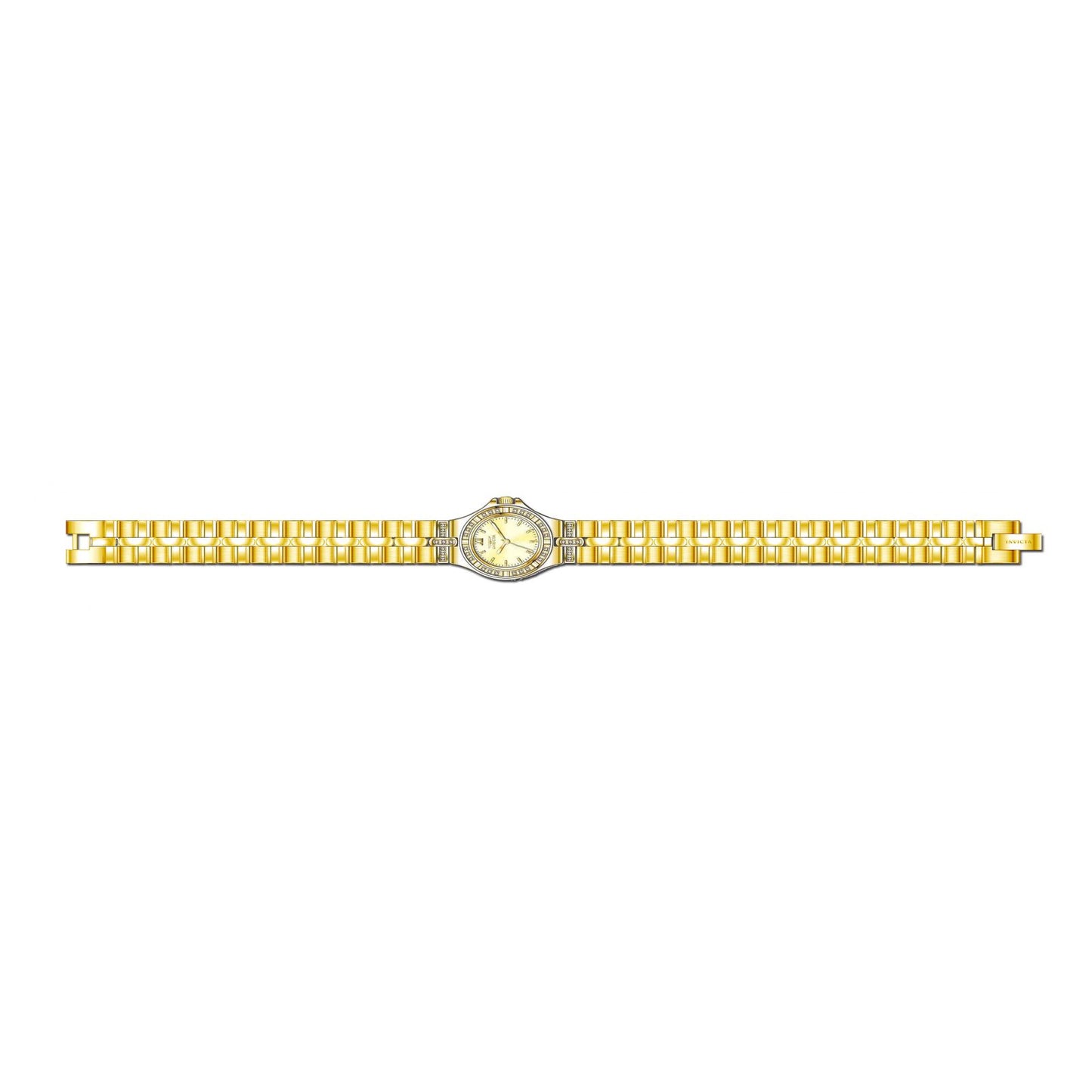 RELOJ  PARA MUJER INVICTA WILDFLOWER 0134 - ORO
