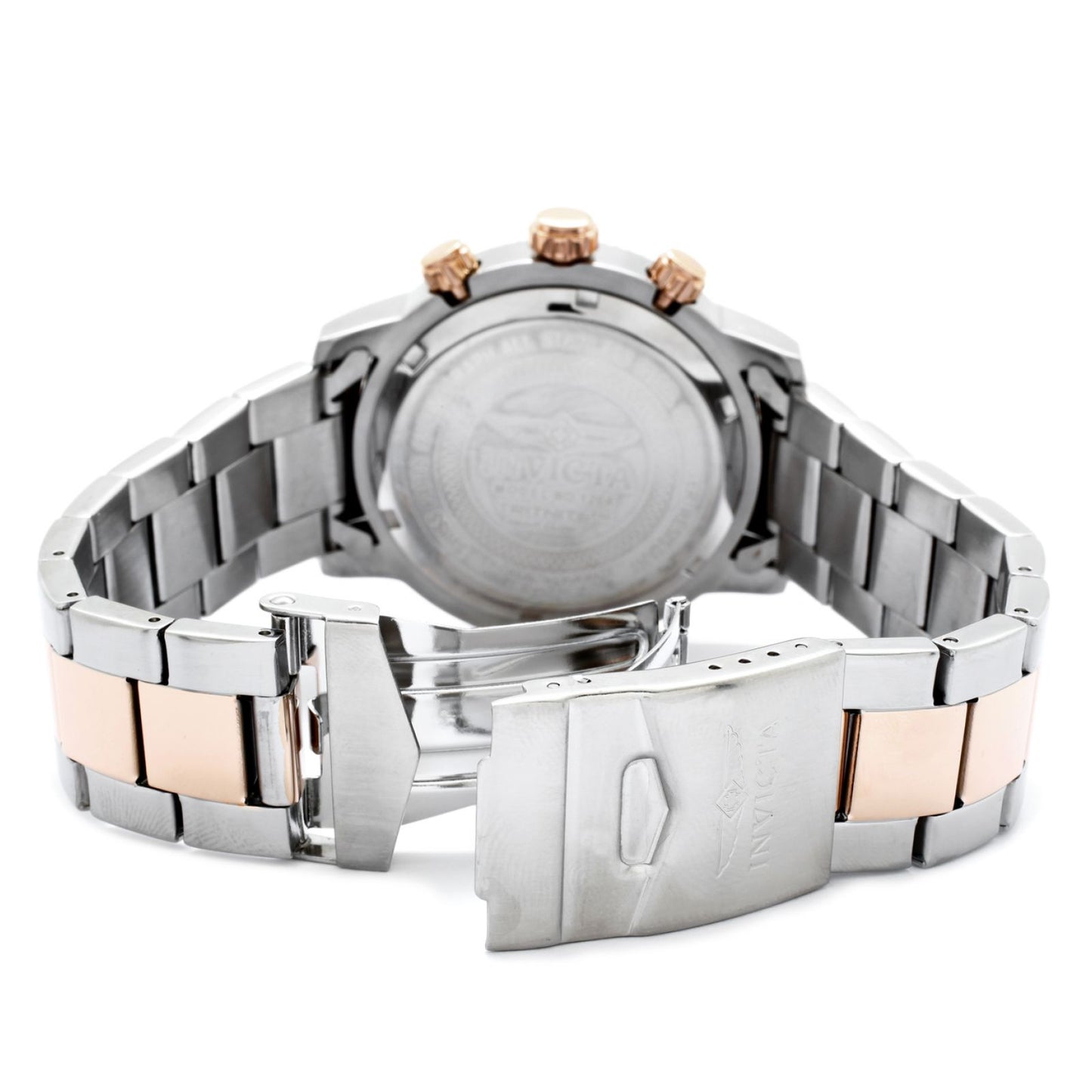 RELOJ CLÁSICO PARA HOMBRE INVICTA SPECIALTY 1204 - ACERO, ORO ROSA
